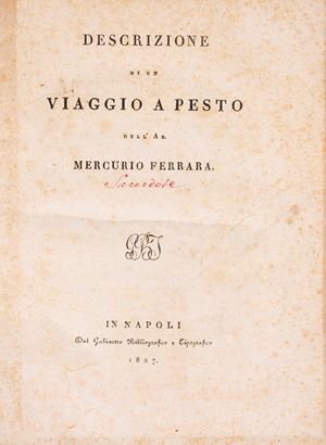 Descrizione di un viaggio a Pesto