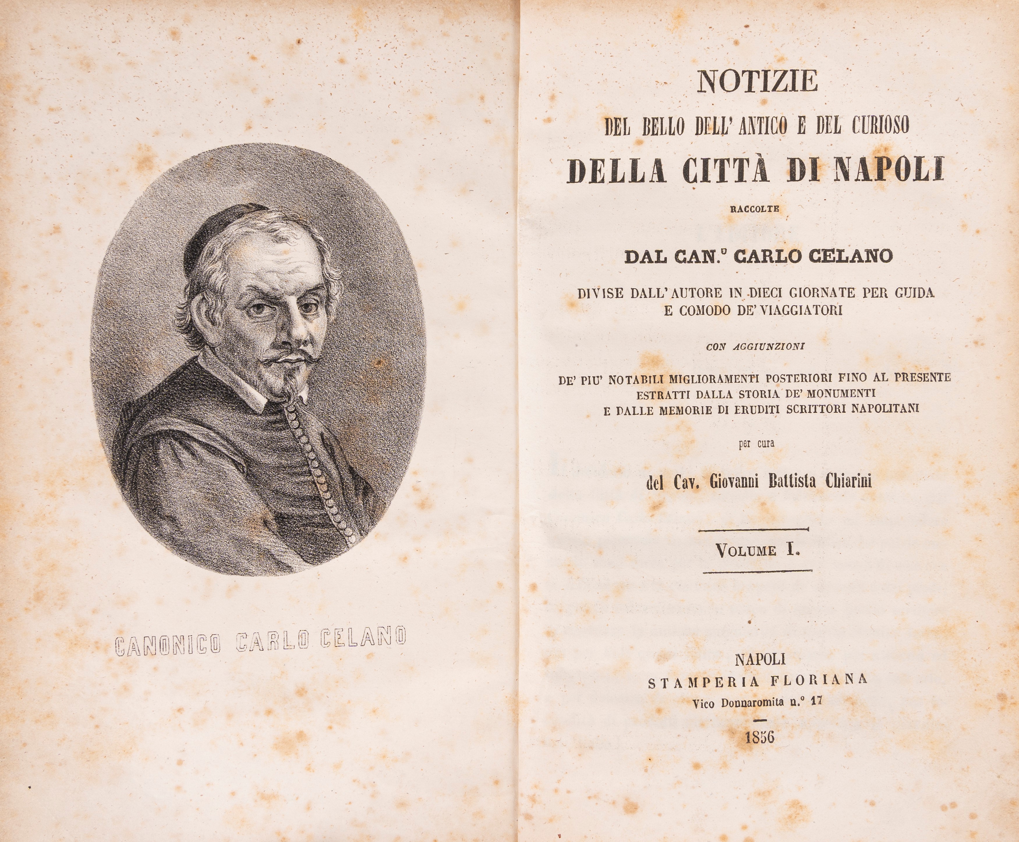 Notizie del bello dell'antico e del curioso della città di Napoli