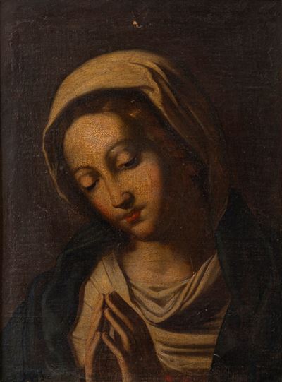 Da Sassoferrato, Madonna orante, olio su tela
