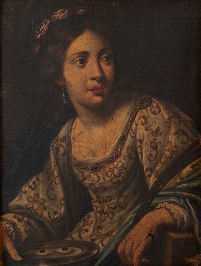 Autore sconosciuto, Santa Lucia, olio su tela