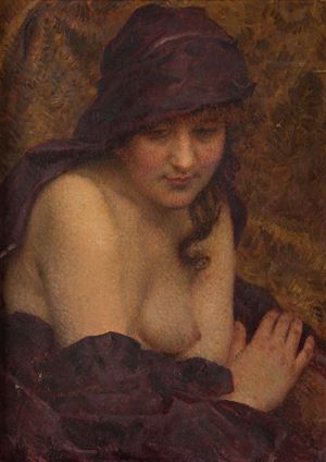 Nudo di donna velata
