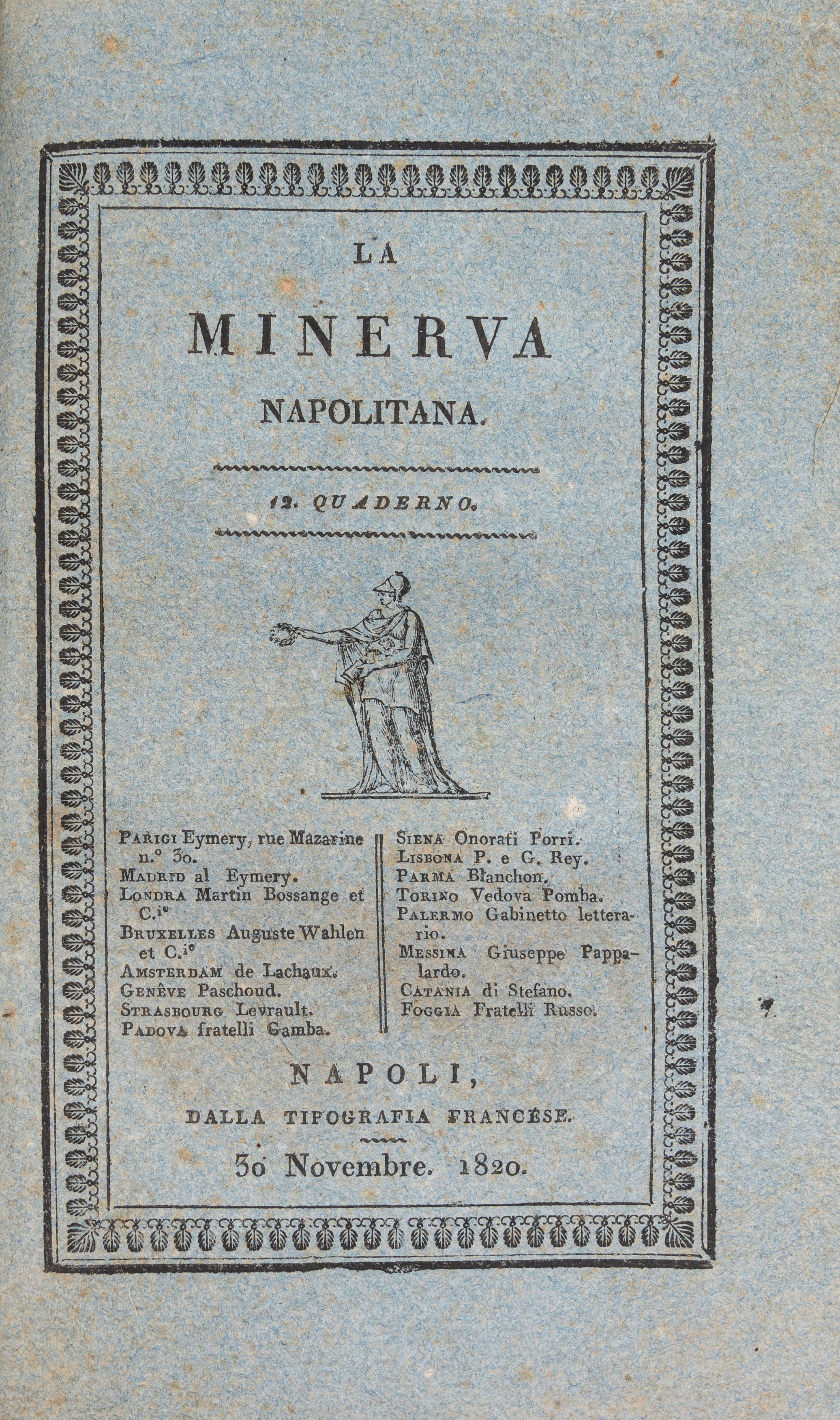 La minerva napolitana