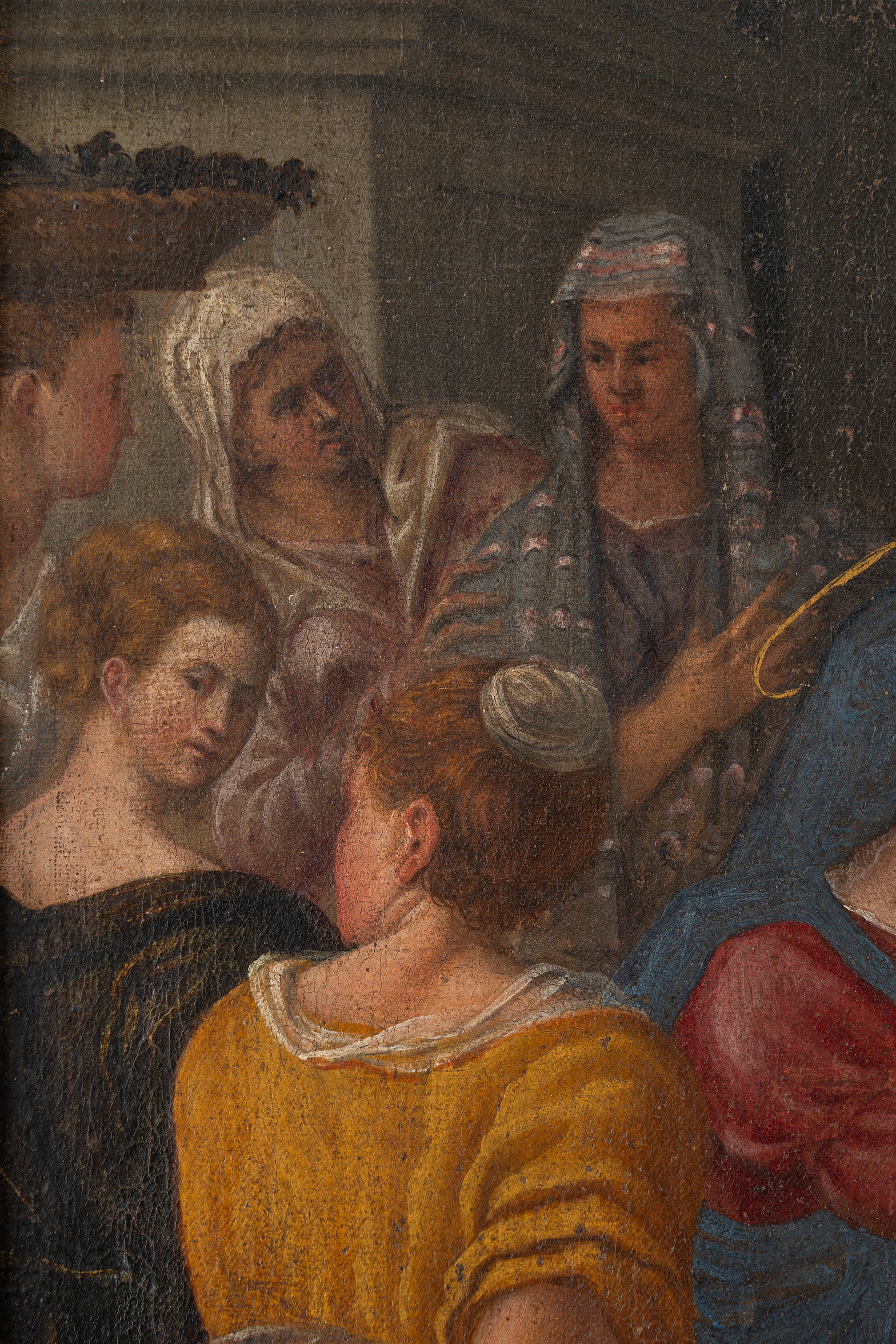 Seguace dei Bassano - Presentazione di Gesù al tempio, olio su tela
