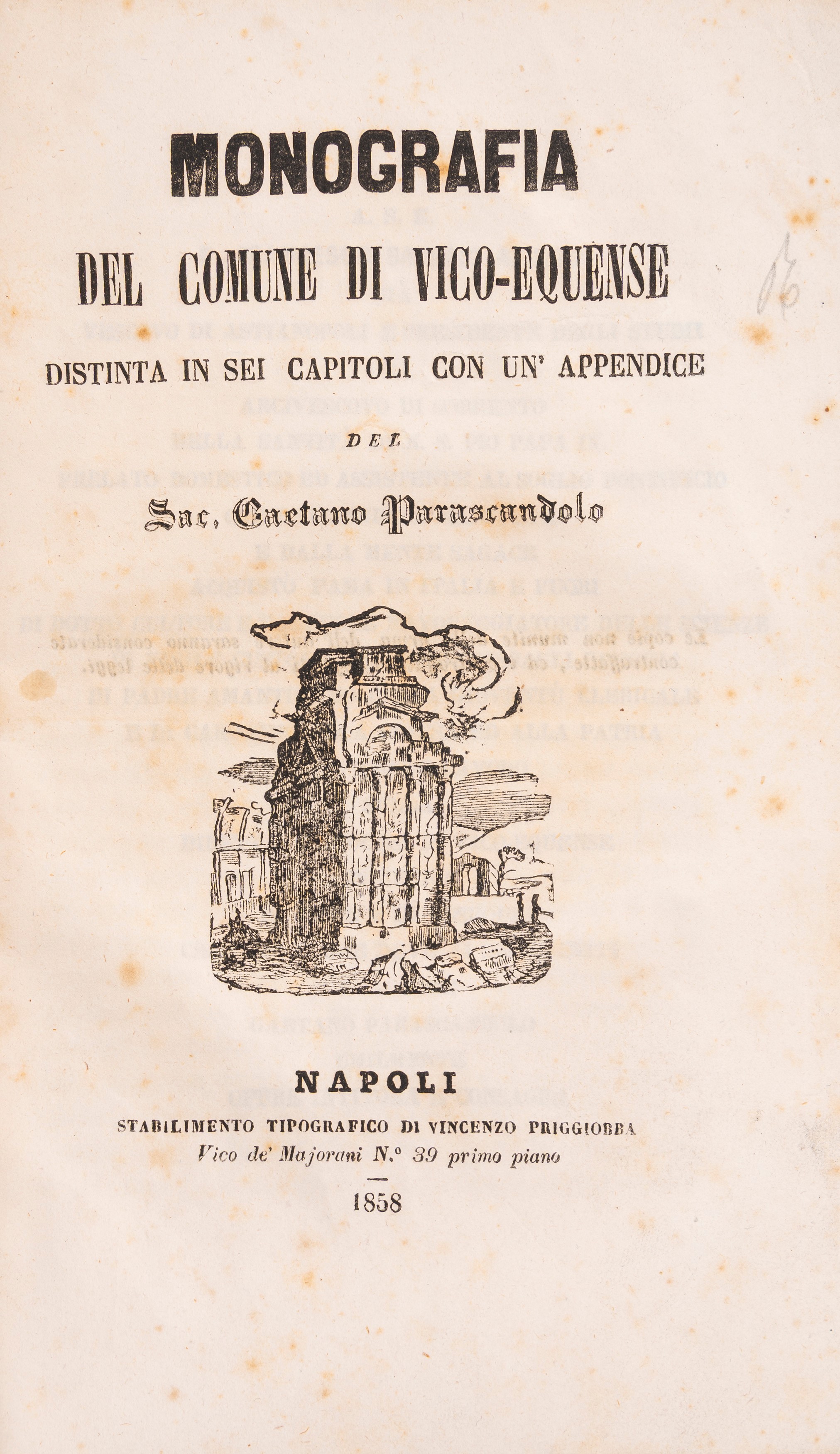 Monografia del Comune di Vico-Equense