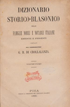 Dizionario storico-blasonico 