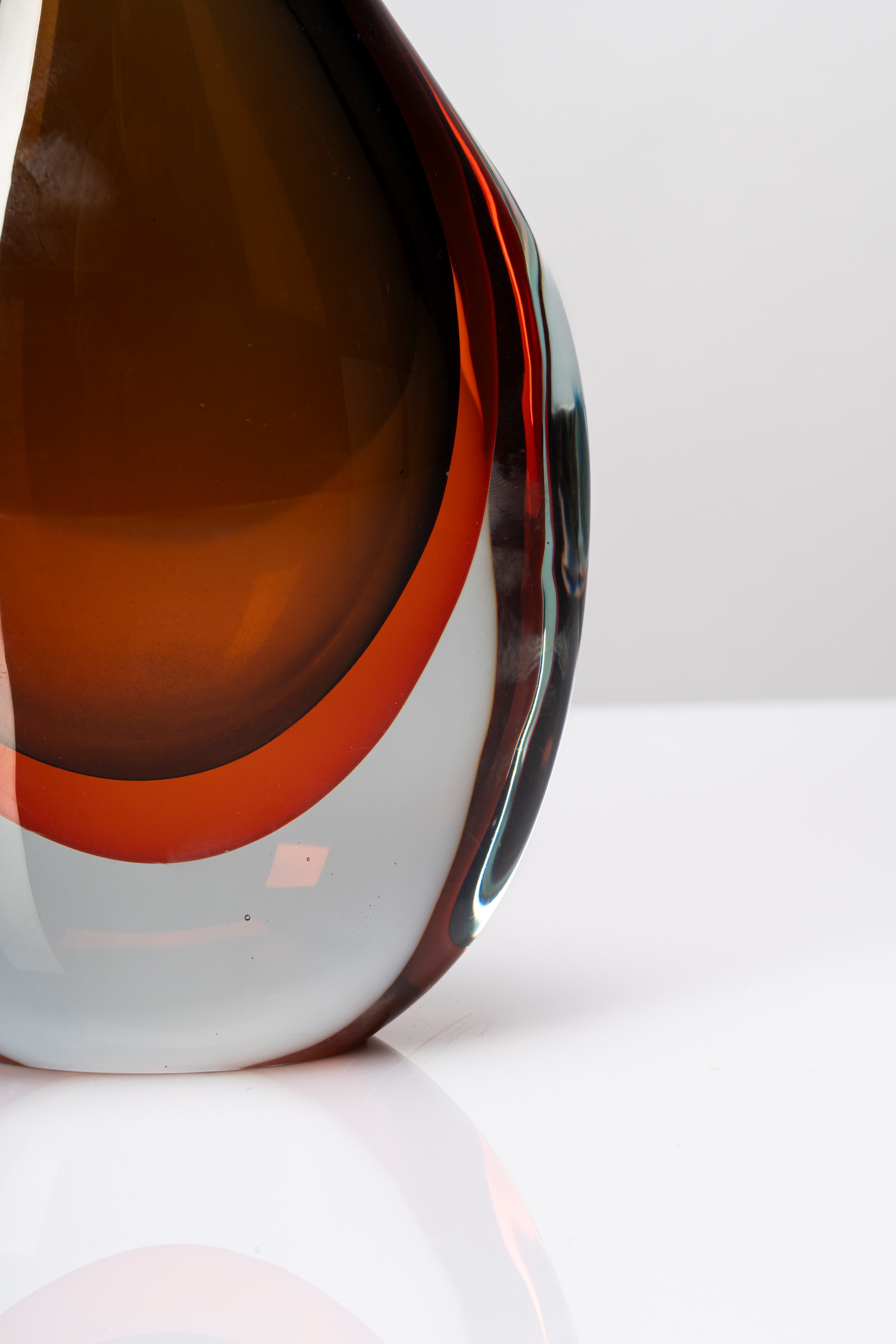 Vaso in vetro sommerso