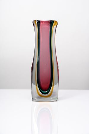 Vaso in vetro sommerso