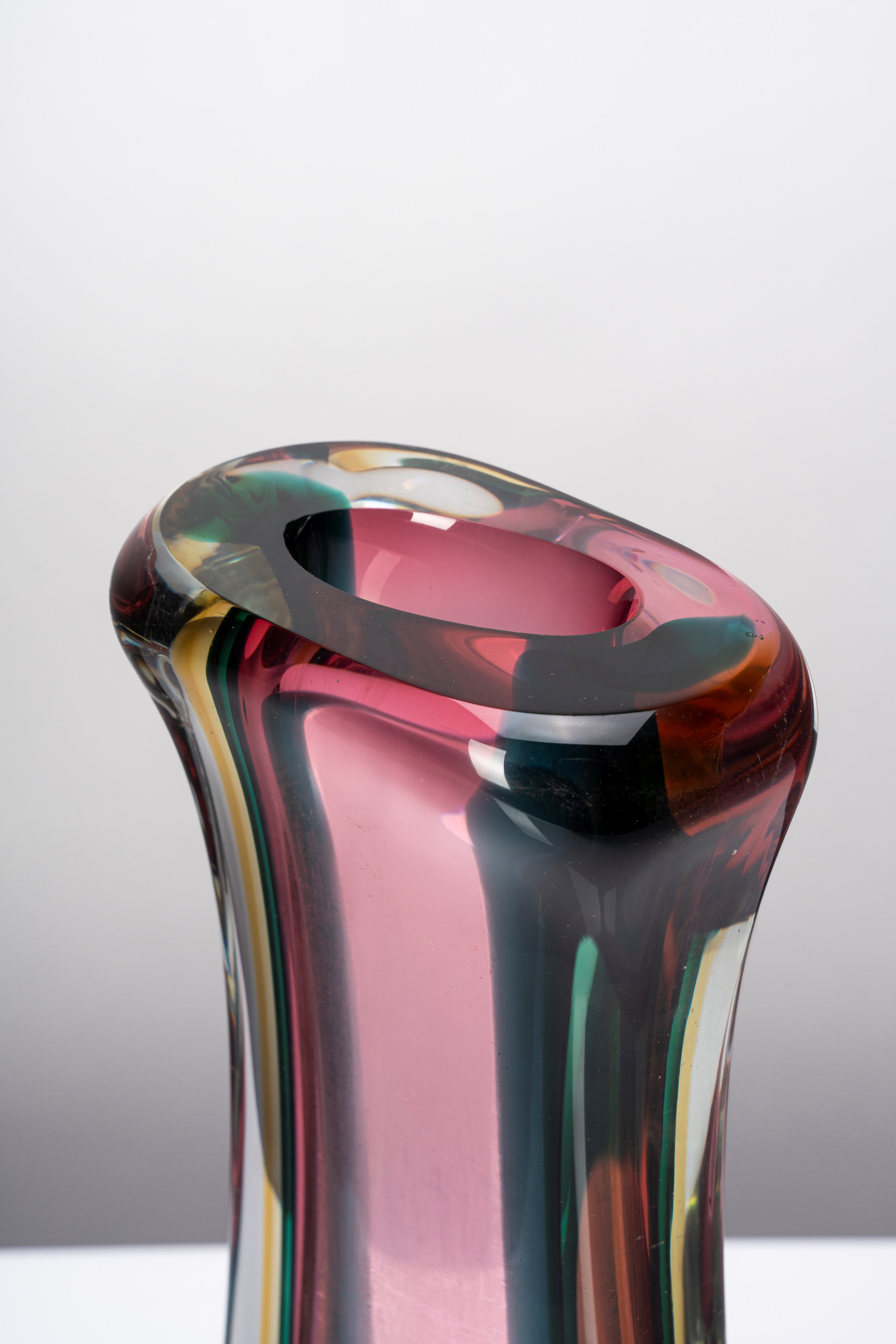 Vaso in vetro sommerso