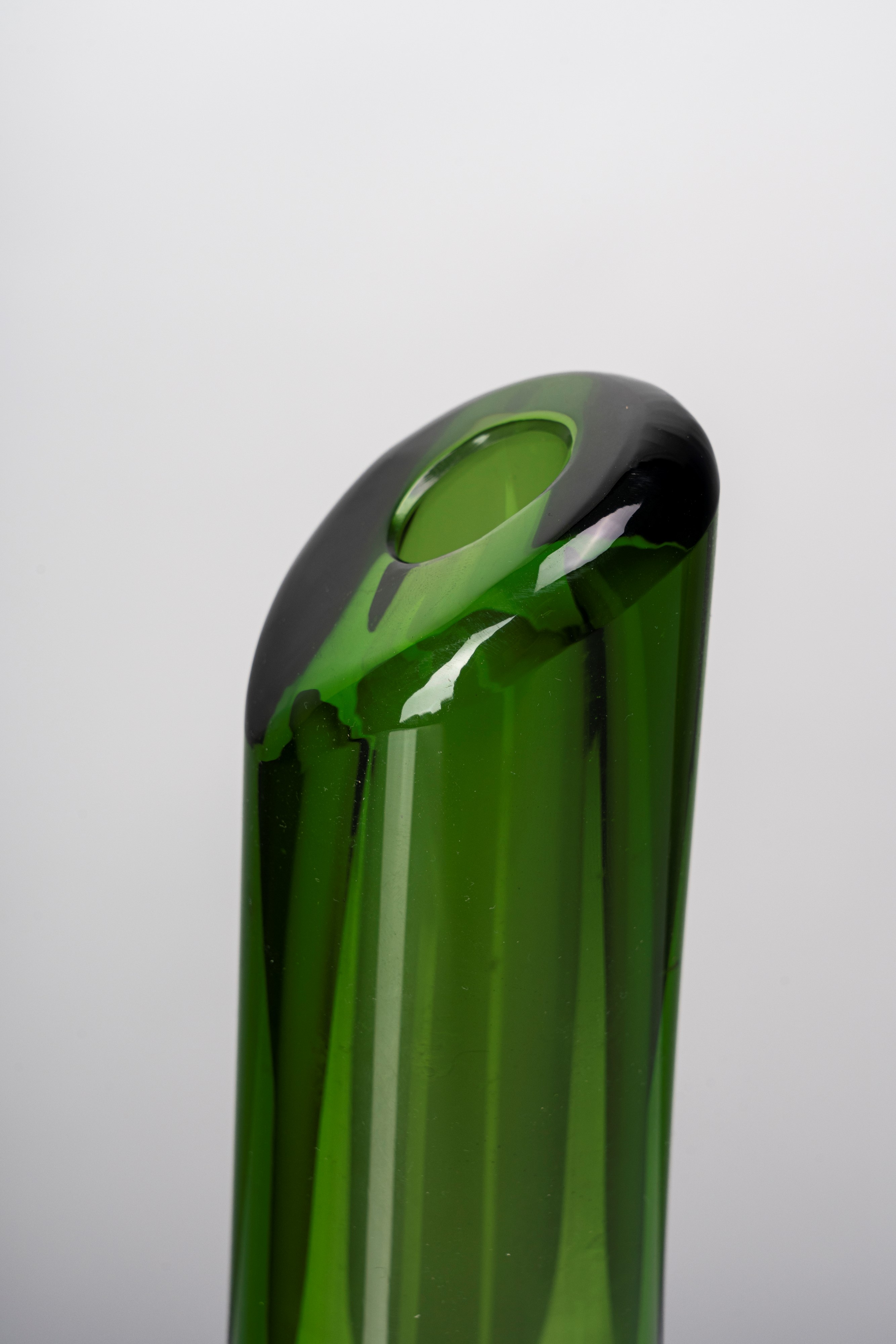 Vaso in vetro sommerso