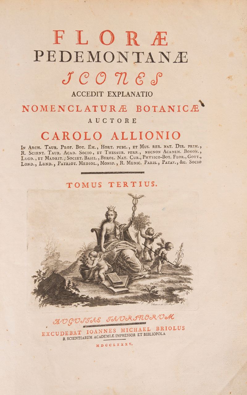 Flora pedemontana sive enumeratio methodica Stirpium indigenarum Pedemontii