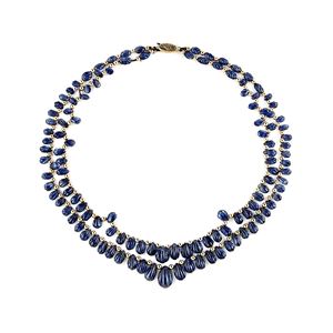 Collana con zaffiri