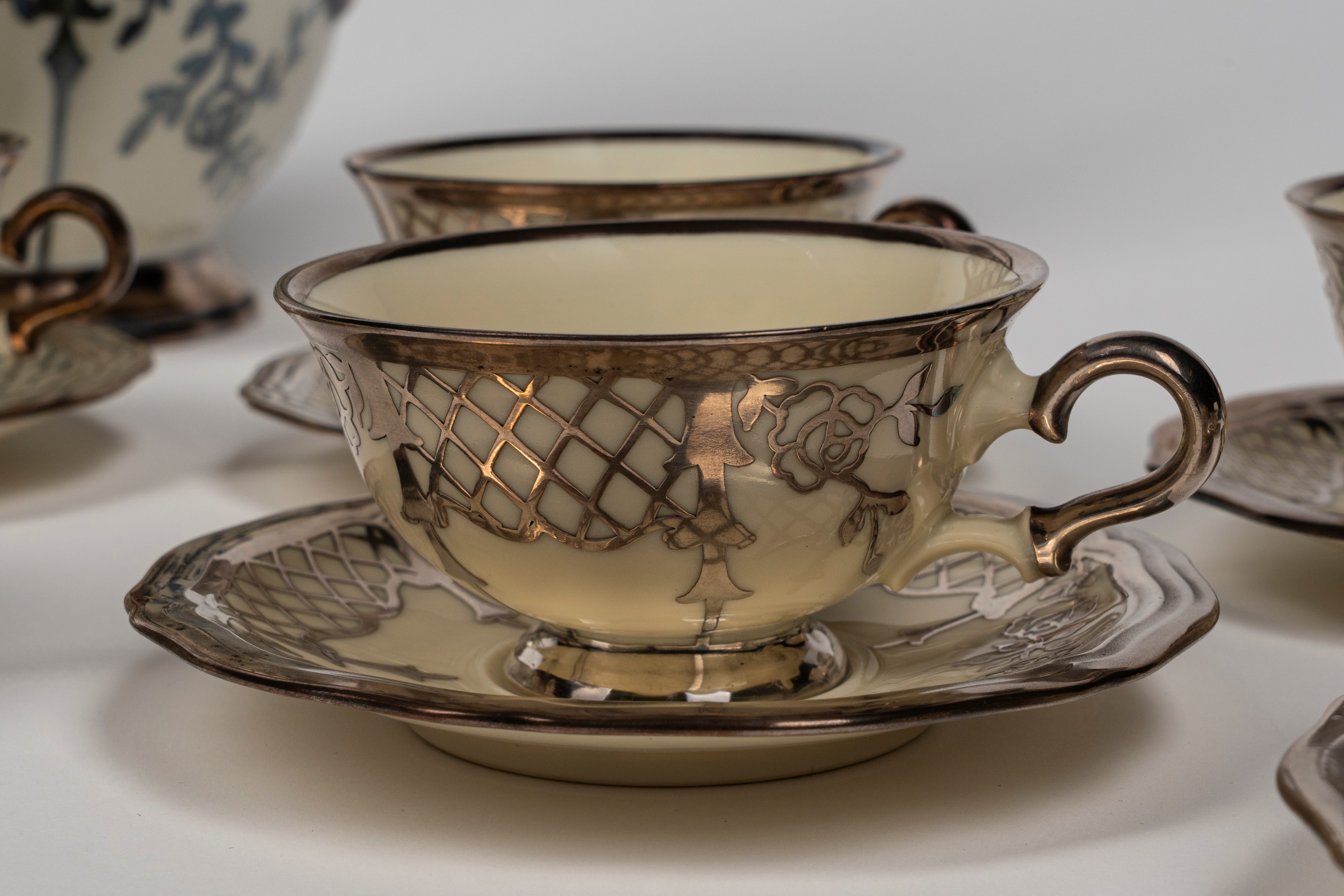 Rosenthal, Servizio da caffè in porcellana Chippendale (XX secolo)