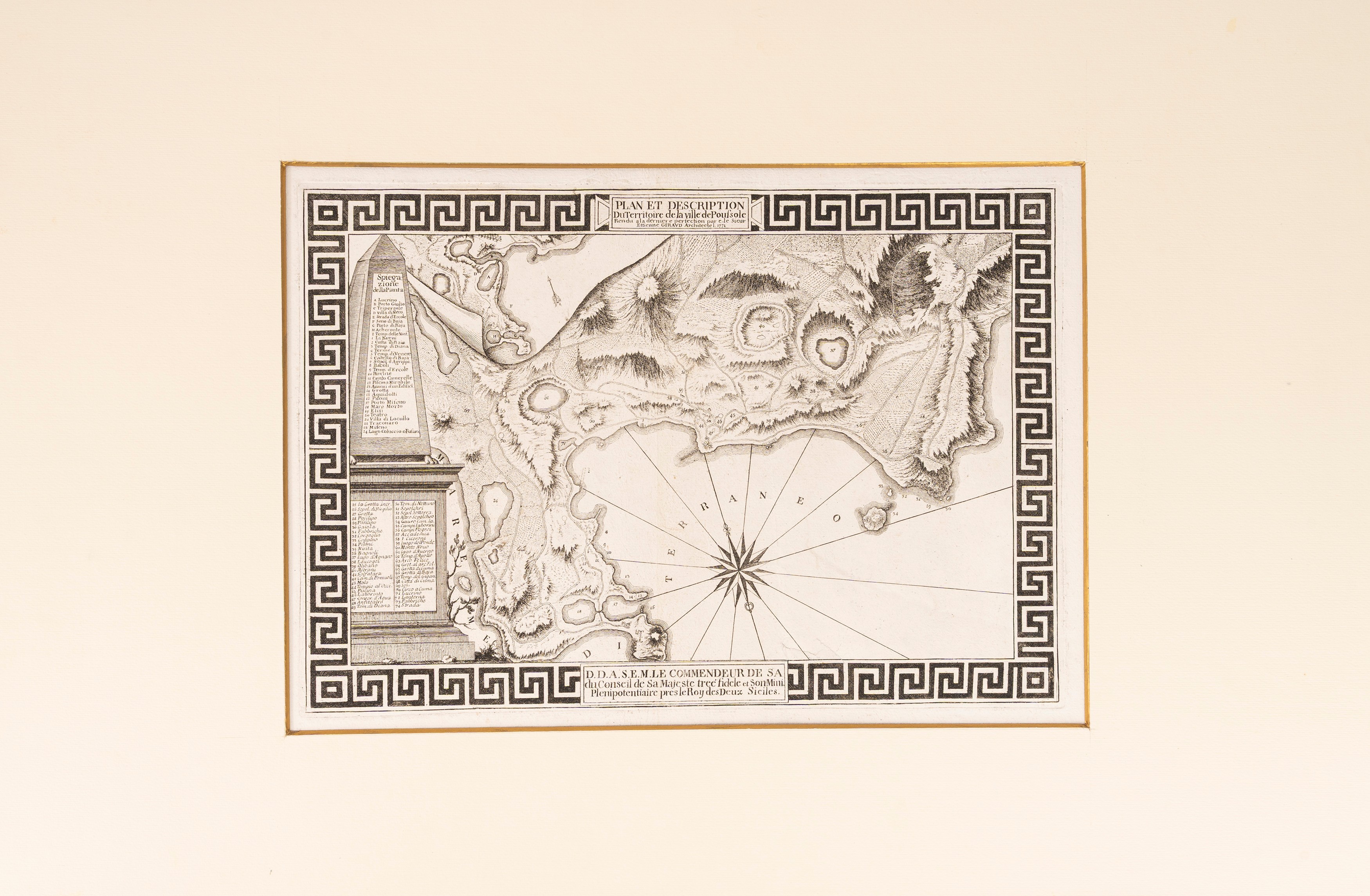 Le Grand Golfe de Naples ou Recueil des plus Beaux Palais de la ditte ville