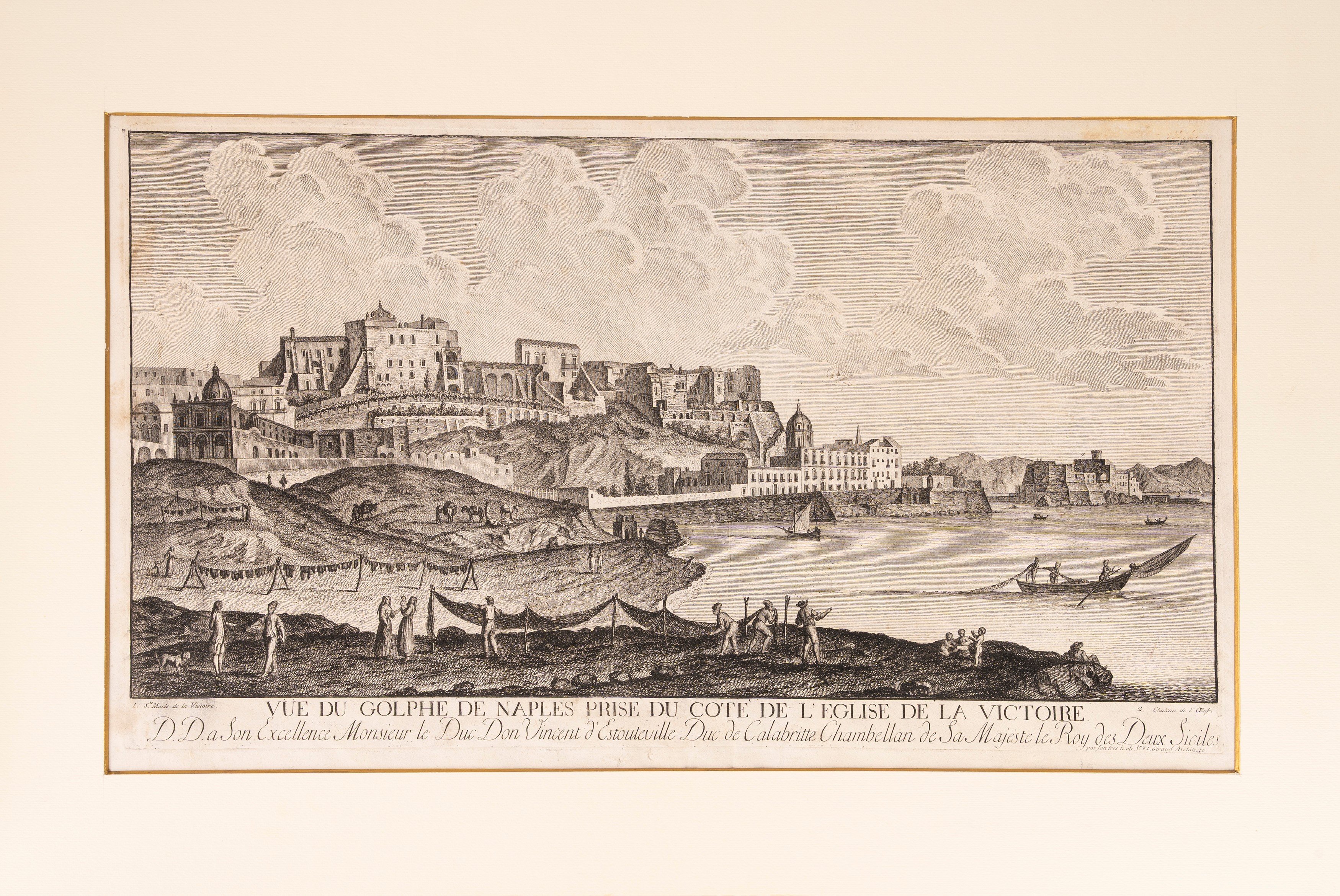Le Grand Golfe de Naples ou Recueil des plus Beaux Palais de la ditte ville