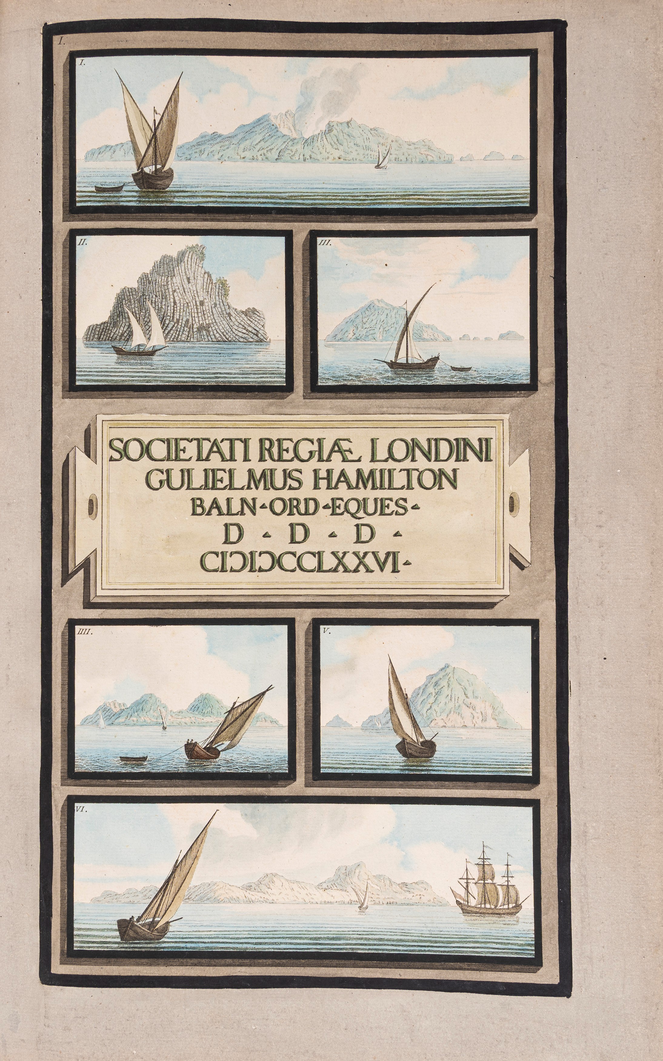 Campi Phlegraei. Observations on the Volcanos of the Two Sicilies as they have been communicated ...