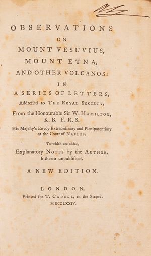 Observations on Mount Vesuvius, Mount Etna, and other volcanos