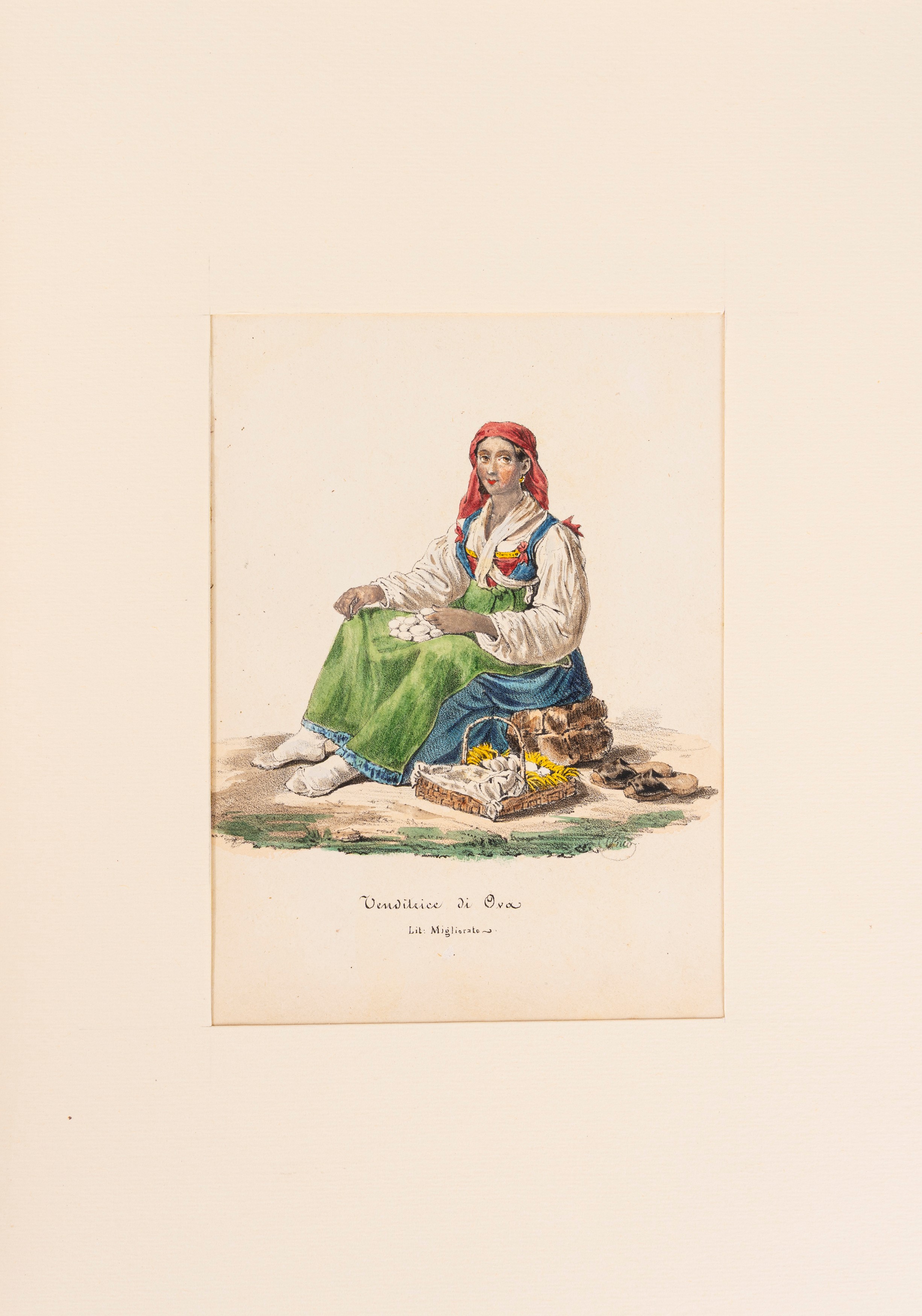 Raccolta di costumi di Napoli