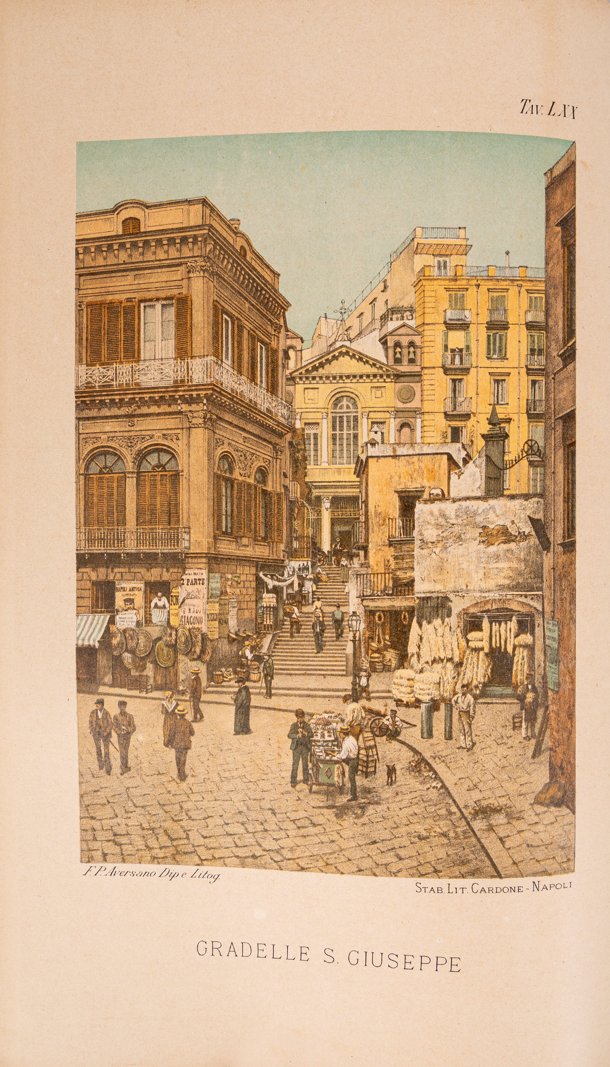Raffaele D'ambra - Napoli antica, 1889