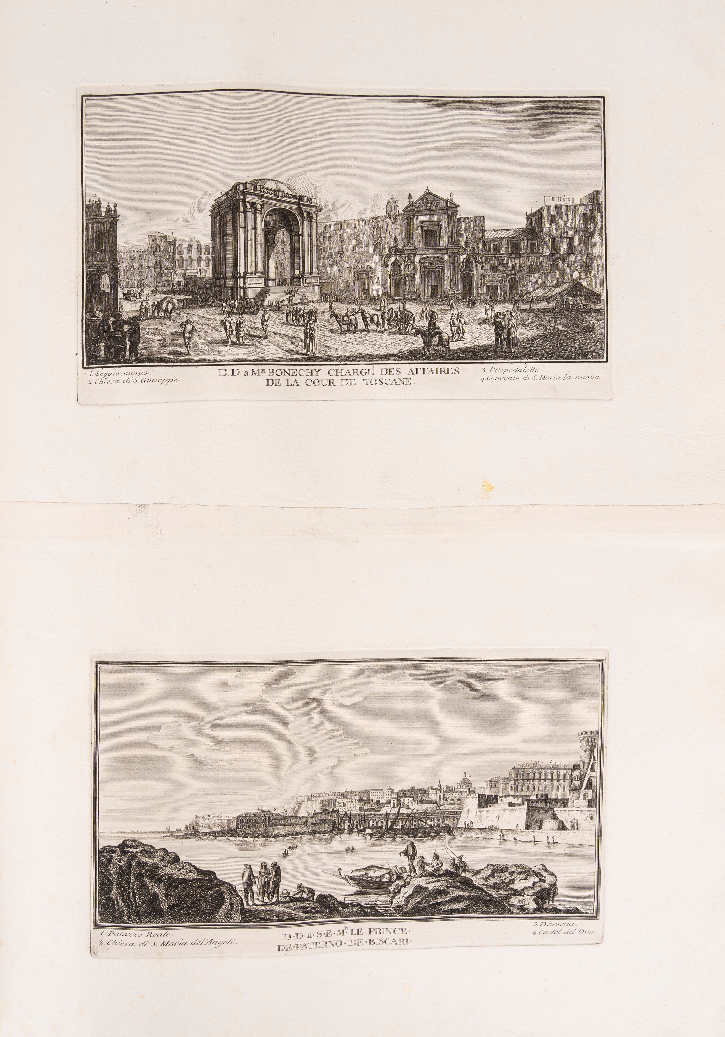 Raccolta di vedute del Golfo di Napoli