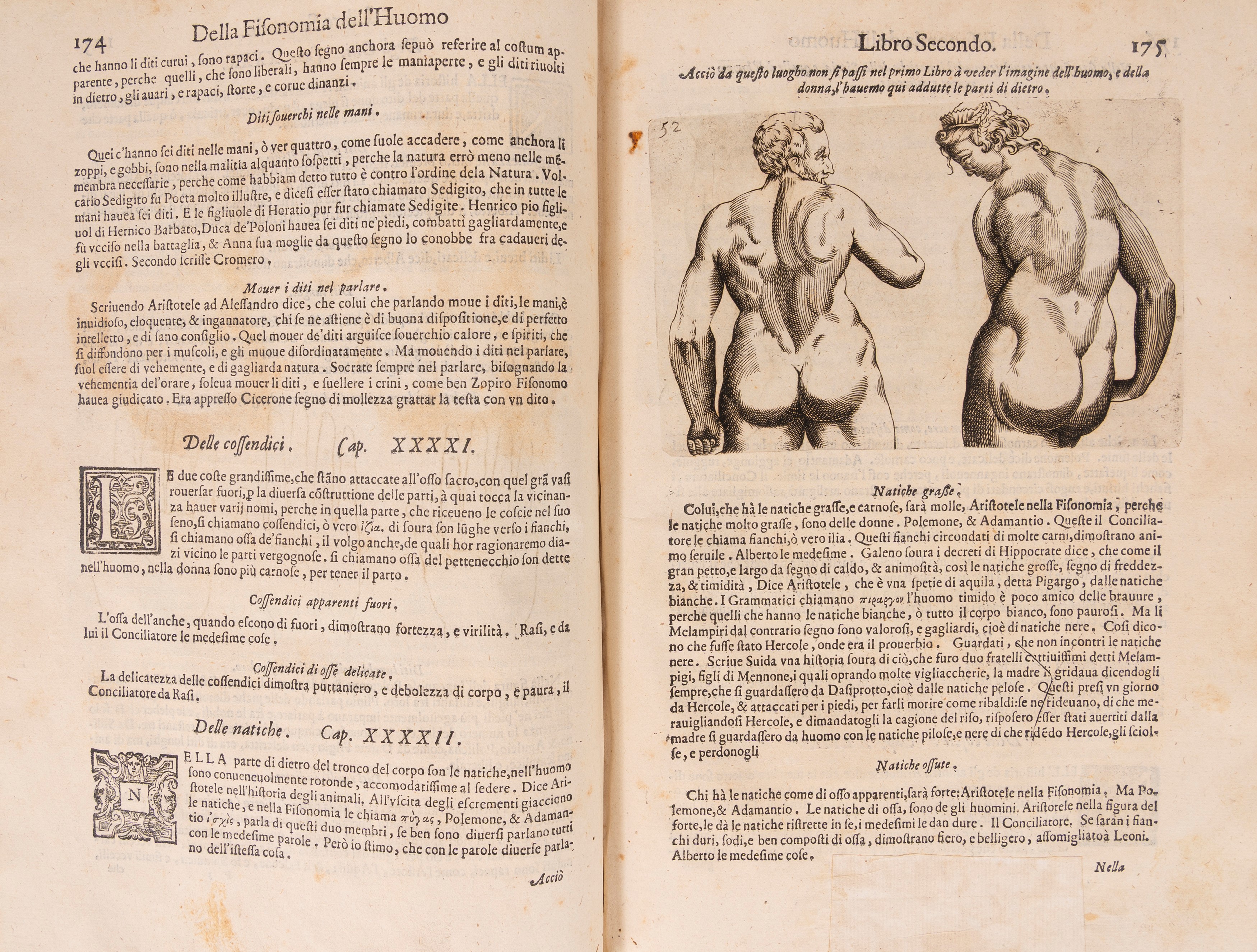 Della fisonomia dell'huomo [...] libri sei