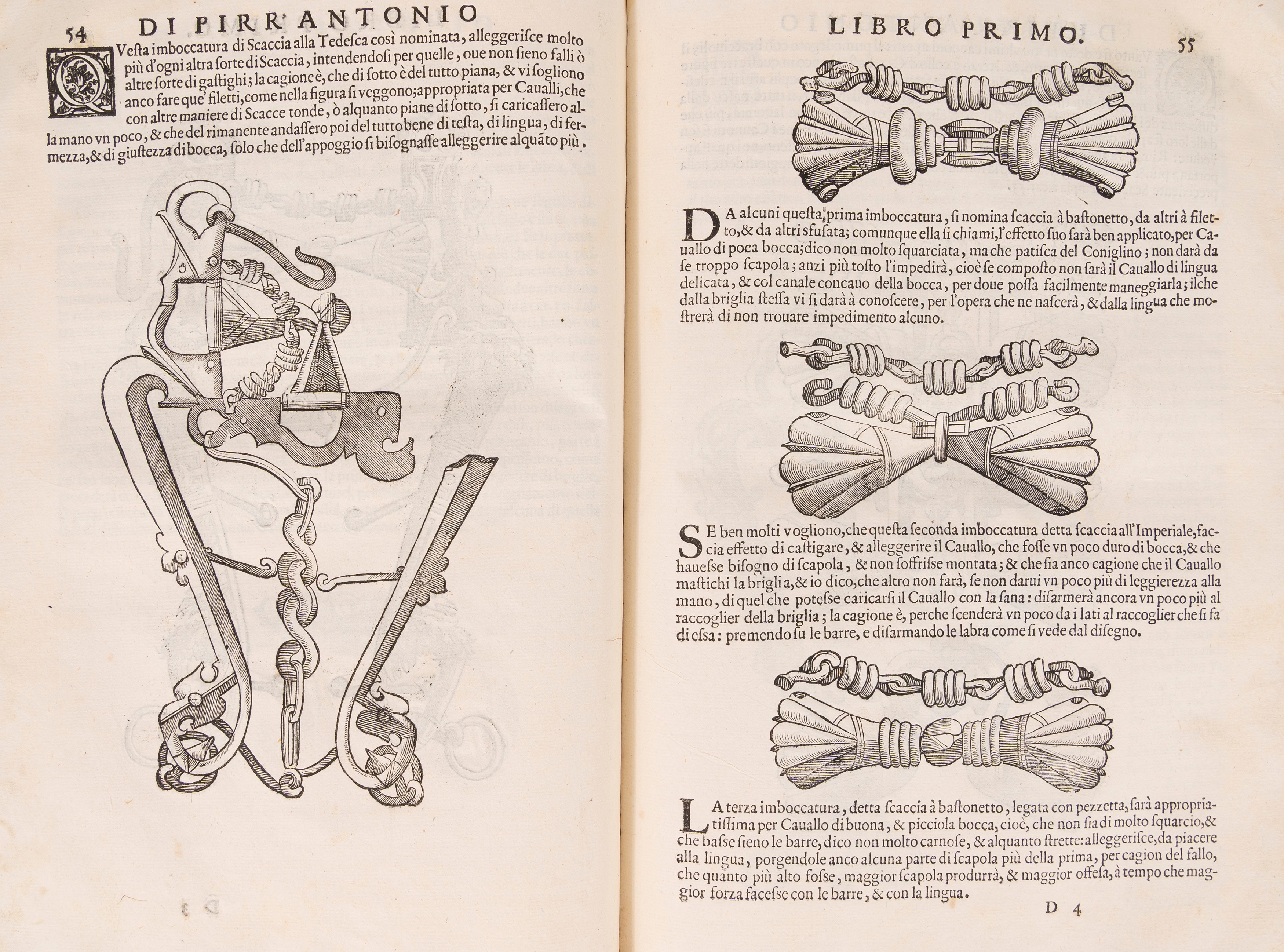 Pirro Antonio Ferraro - Cavallo frenato - Seconda edizione, 1620