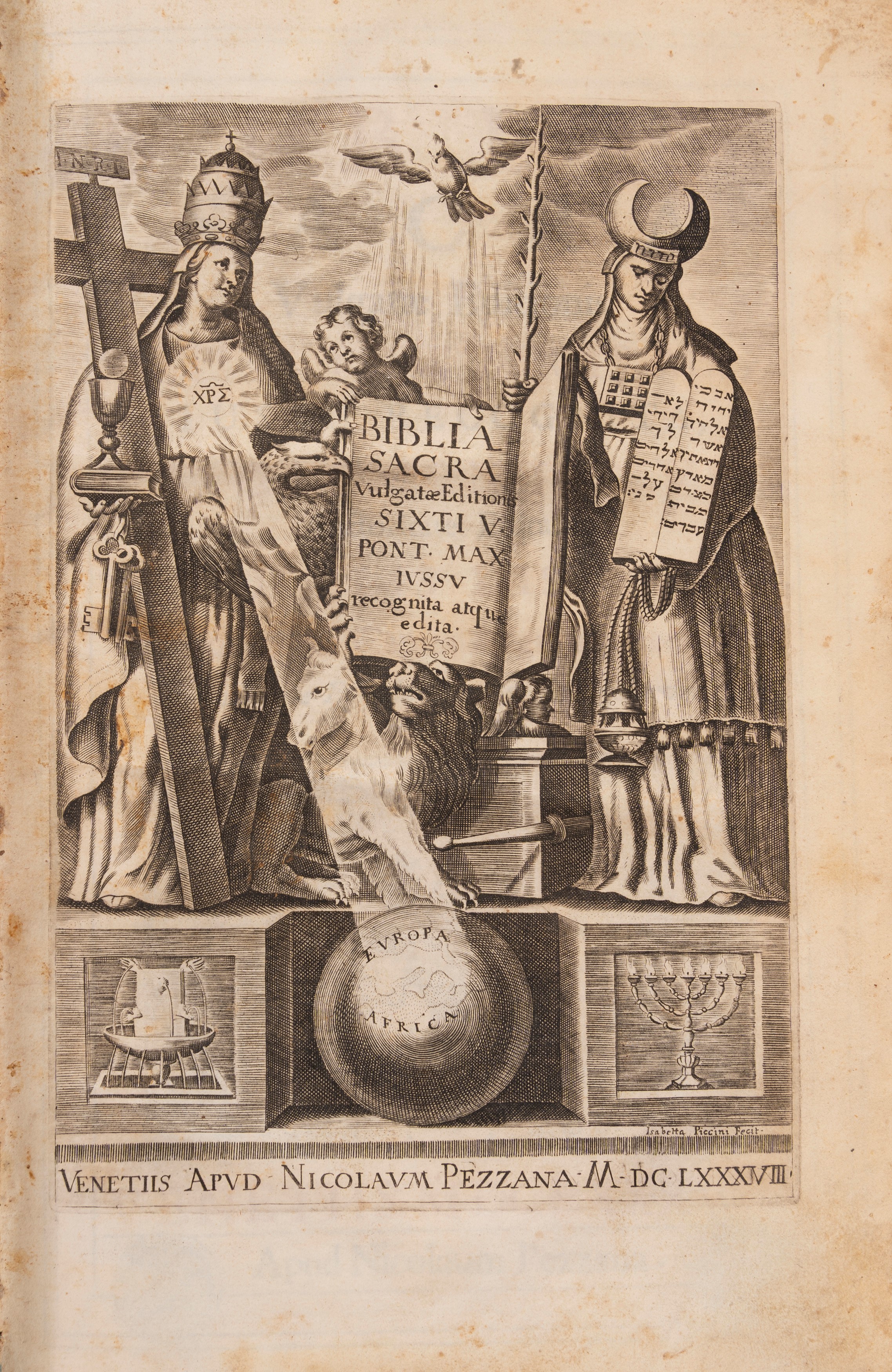 Biblia sacra Vulgatae editionis Sixti V Pontificis Max