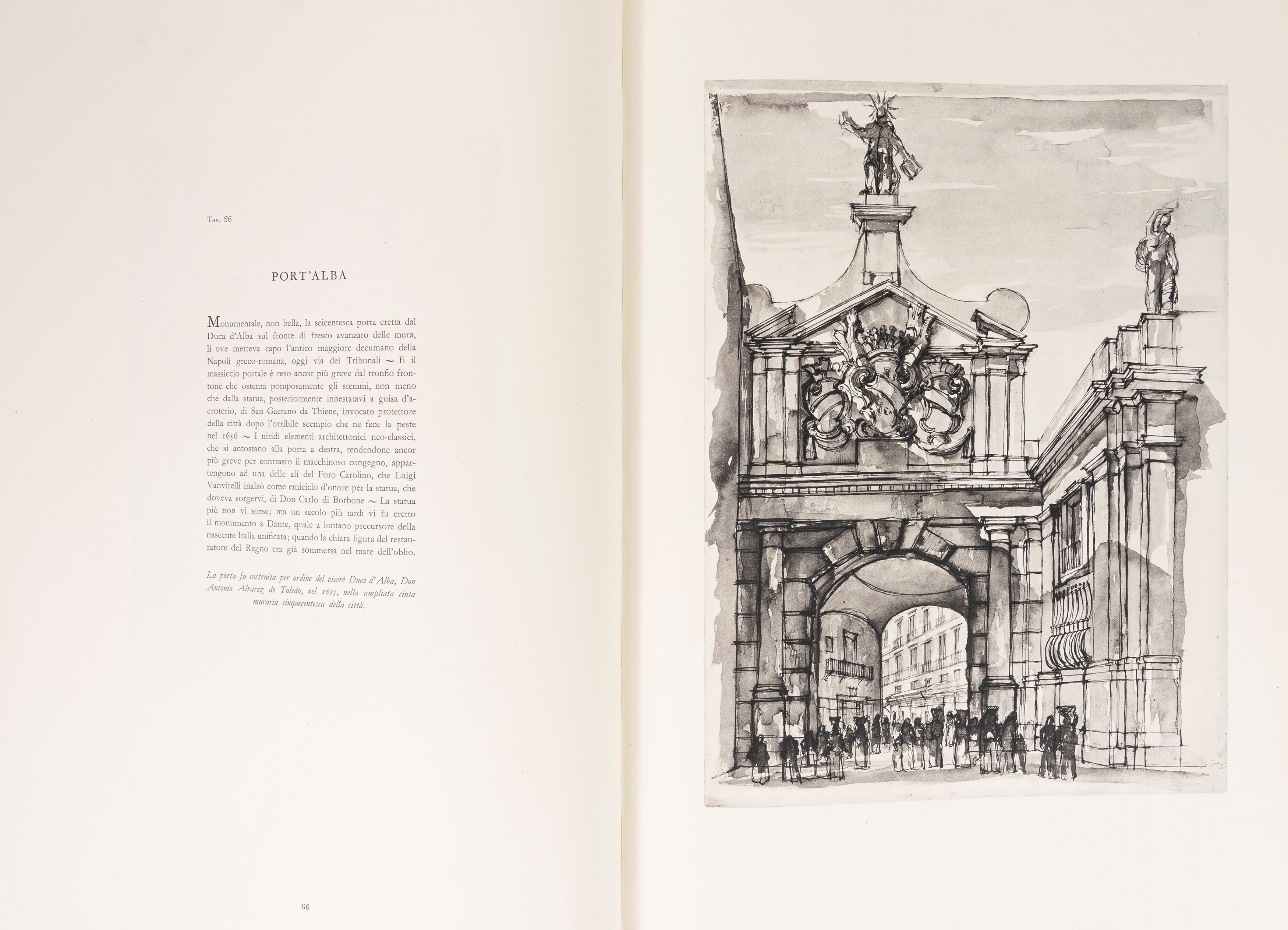 Marcello Canino - Napoli. Visioni d'arte e di vita, 1954. Esemplare n. 611 di 1500 con 71 tavole ...