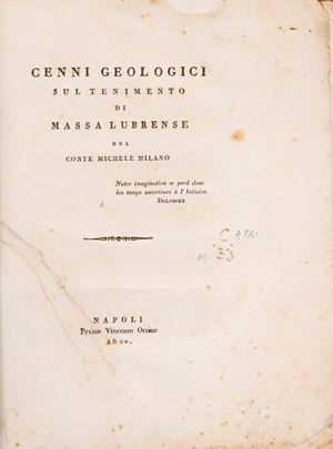 Cenni geologici sul tenimento di Massa Lubrense