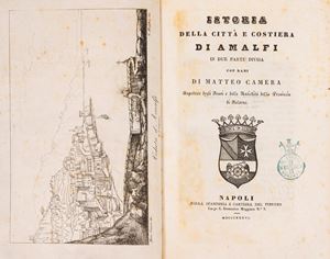 Istoria della citt&agrave; e costiera di Amalfi
