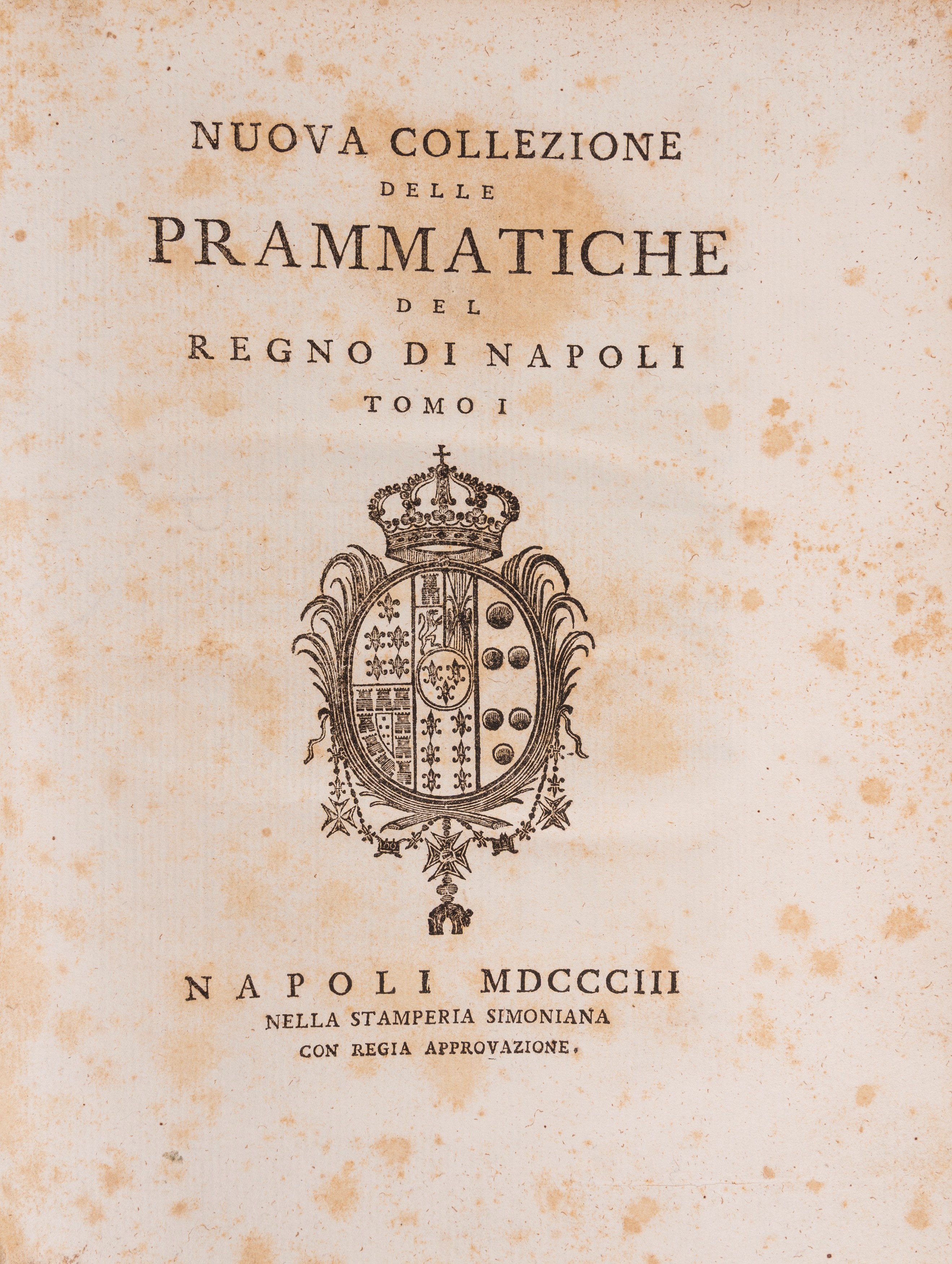 Nuova collezione delle Prammatiche del Regno di Napoli