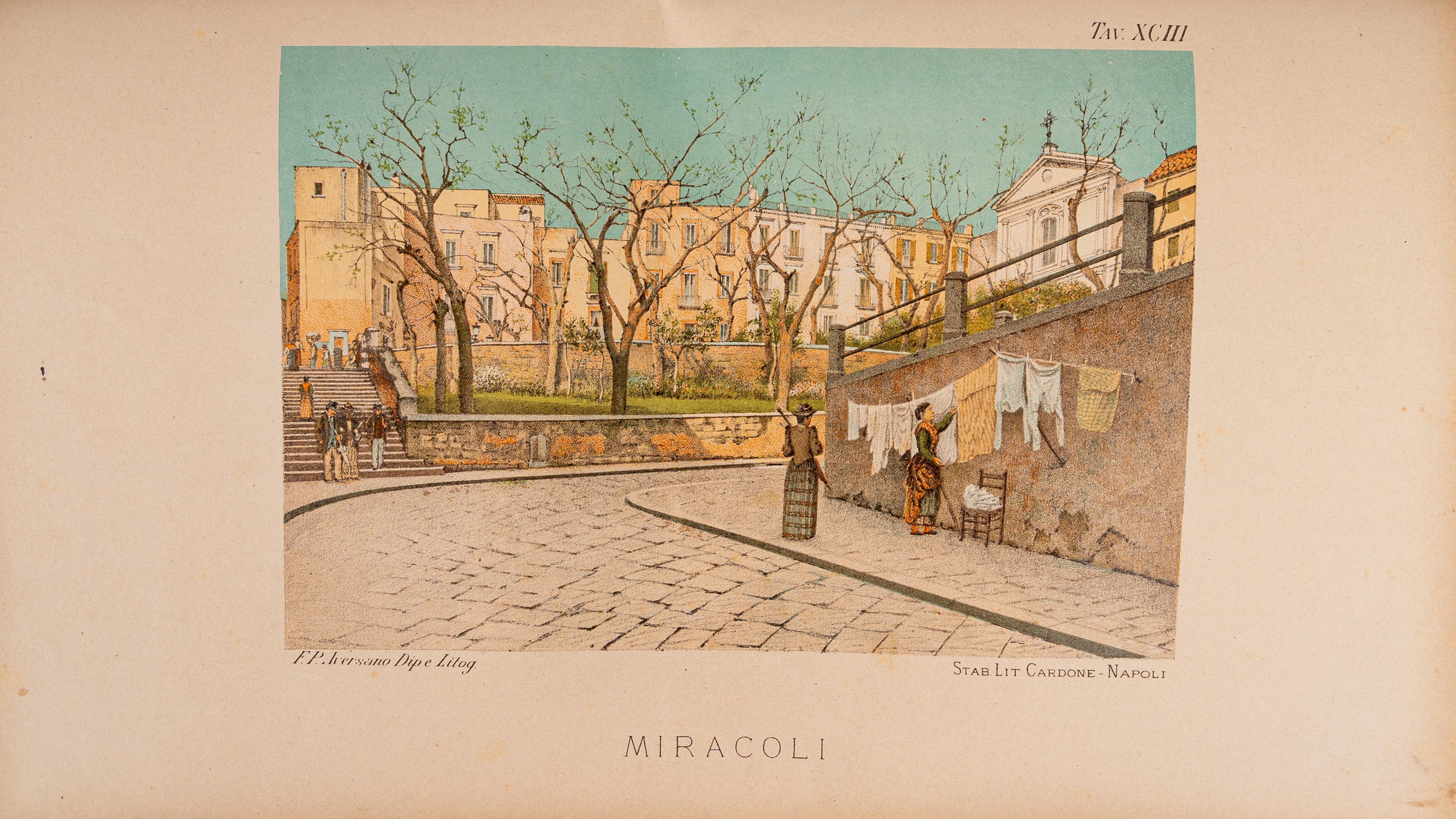 Raffaele D'ambra - Napoli antica, 1889