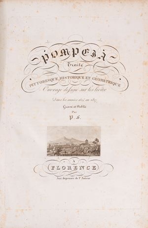 Pompeia trait&eacute; pittoresque, historique et g&eacute;om&eacute;trique