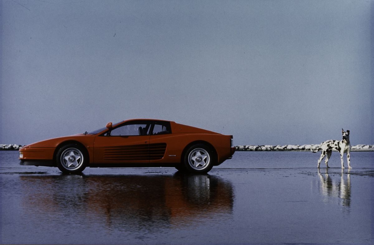 Franco Fontana - Testarossa (1986), C-print