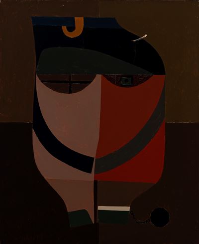 Studio 27, olio su tavola