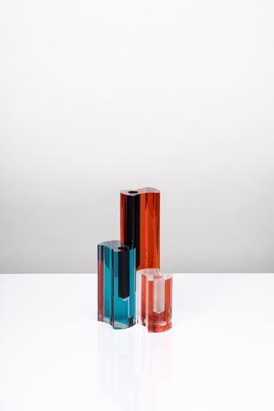 Set di tre vasi solifleur