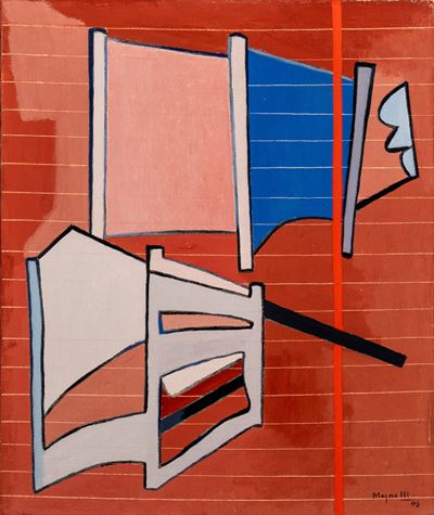Episode, olio su tela, 1946