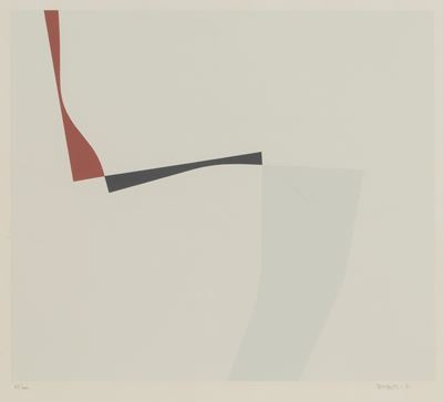 Senza titolo, serigrafia a colori 65/100 (1971)