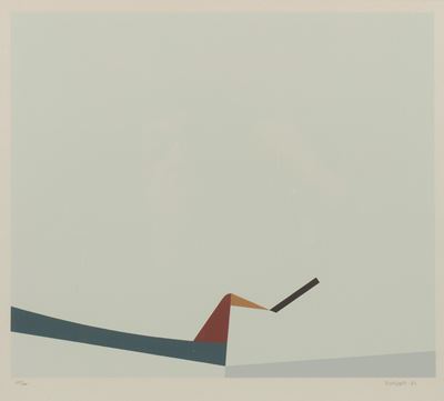 Senza titolo, serigrafia a colori (65/100)