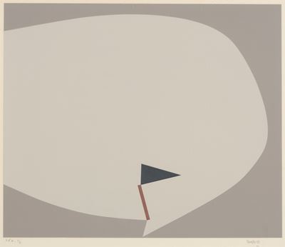 Senza titolo, serigrafia a colori (1971)