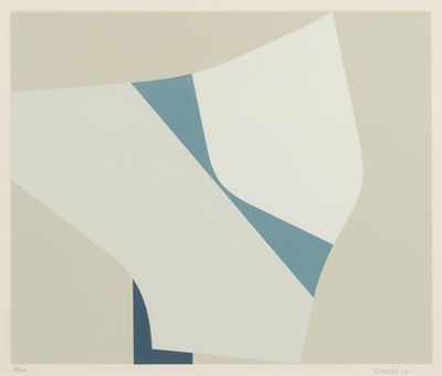 Senza titolo (serigrafia a colori, es. 38/100) — 1971