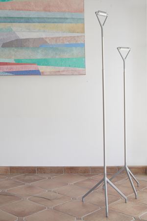 Pair of floor lamps model 'Lola'