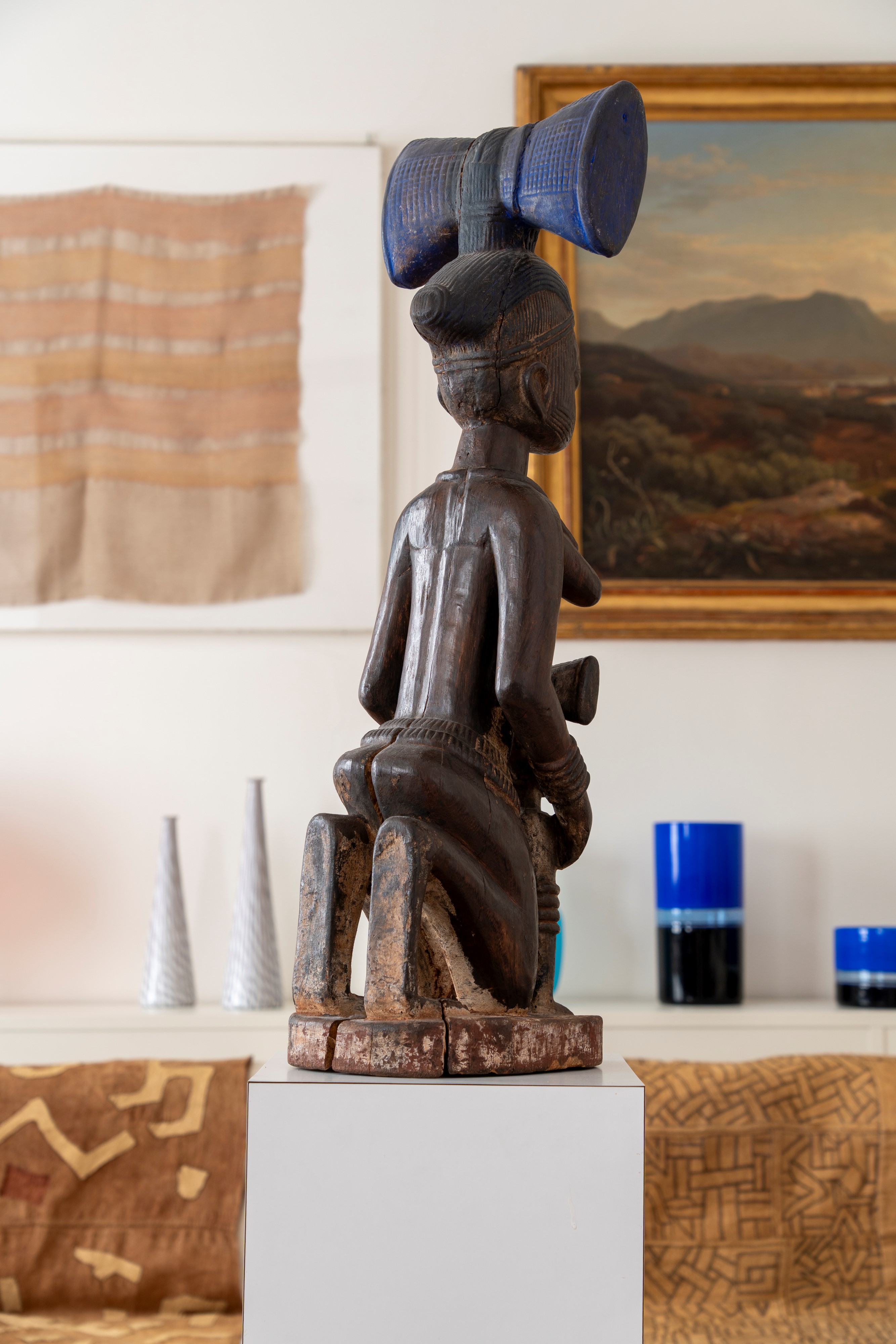 Yoruba, Nigeria - Figura Divinatoria “shango”