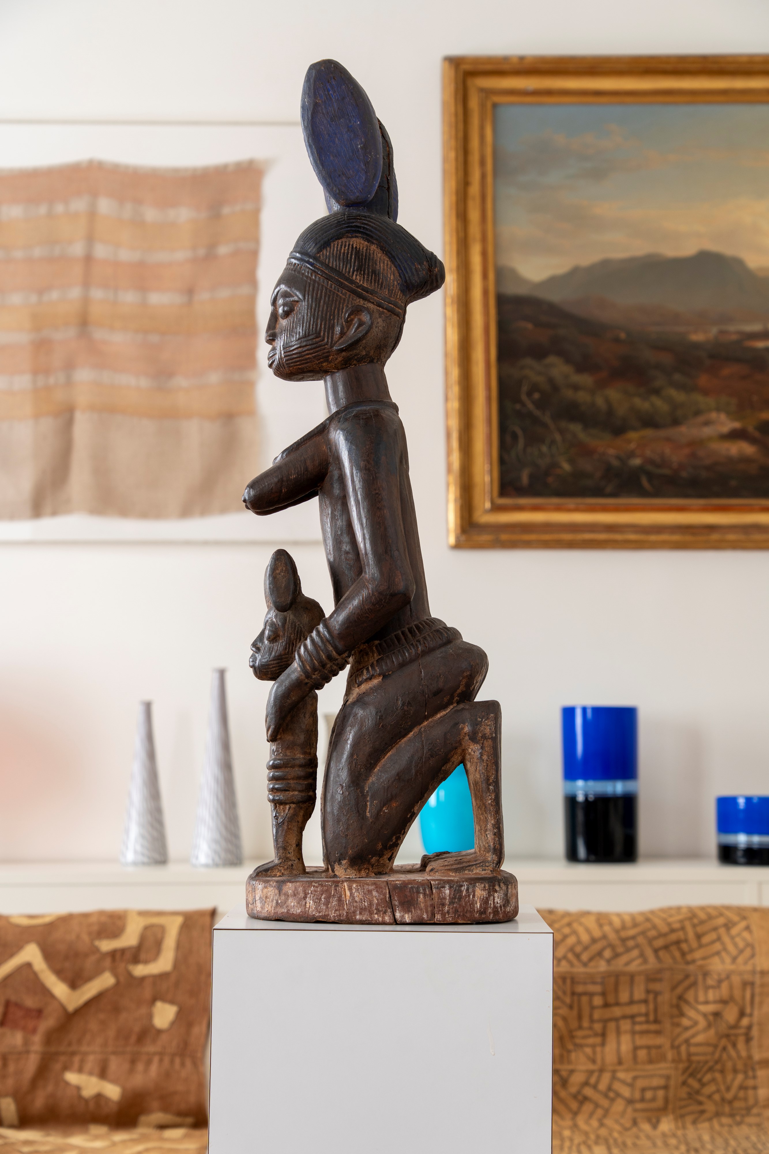 Yoruba, Nigeria - Figura Divinatoria “shango”
