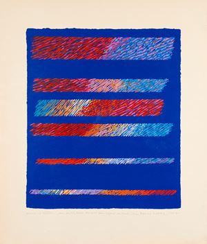 Composizione blu