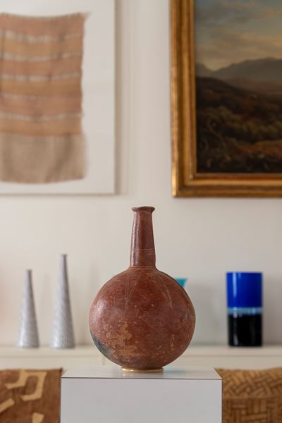 Bottiglia in terracotta, 34 cm x 20 cm