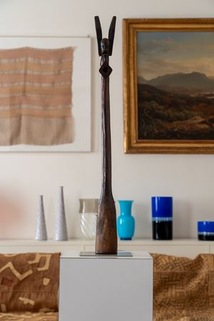 Grande gong a figura umana