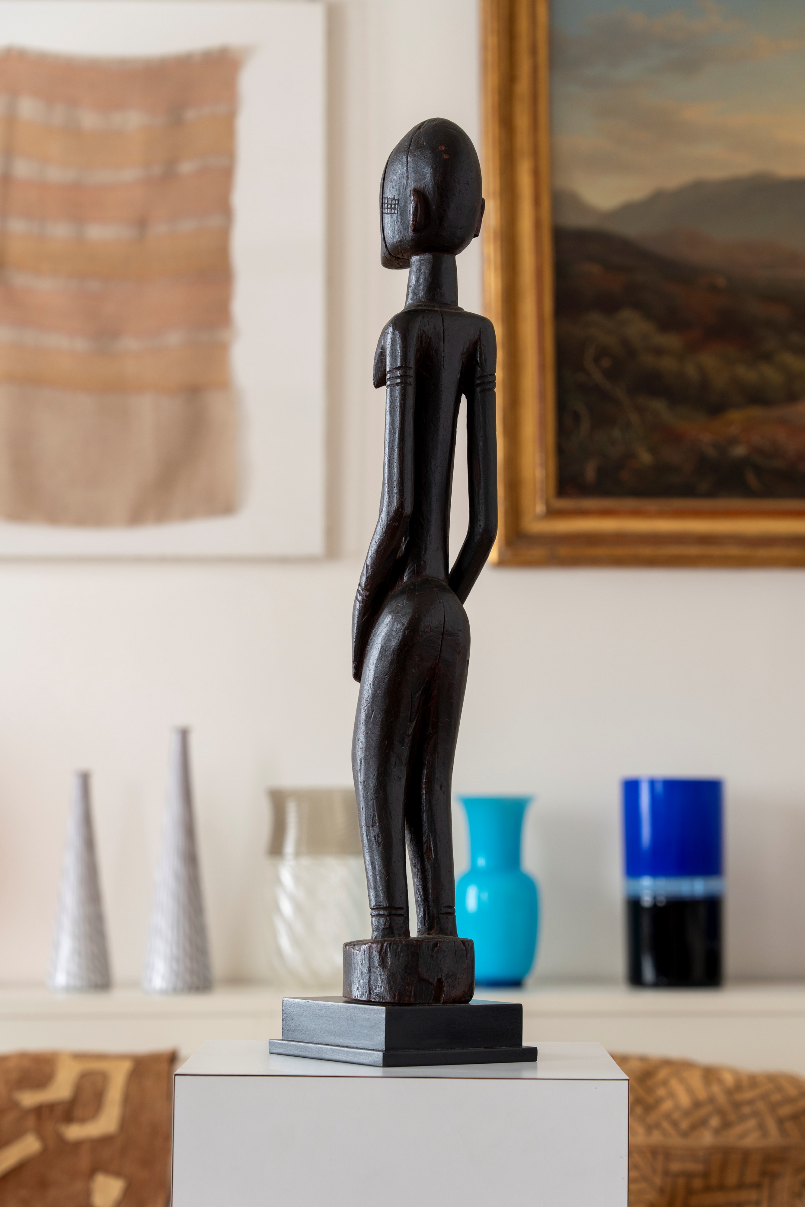 Dogon, Mali - Scultore Dogon, Figura femminile in legno duro