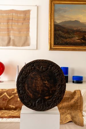 Vassoio cerimoniale in legno