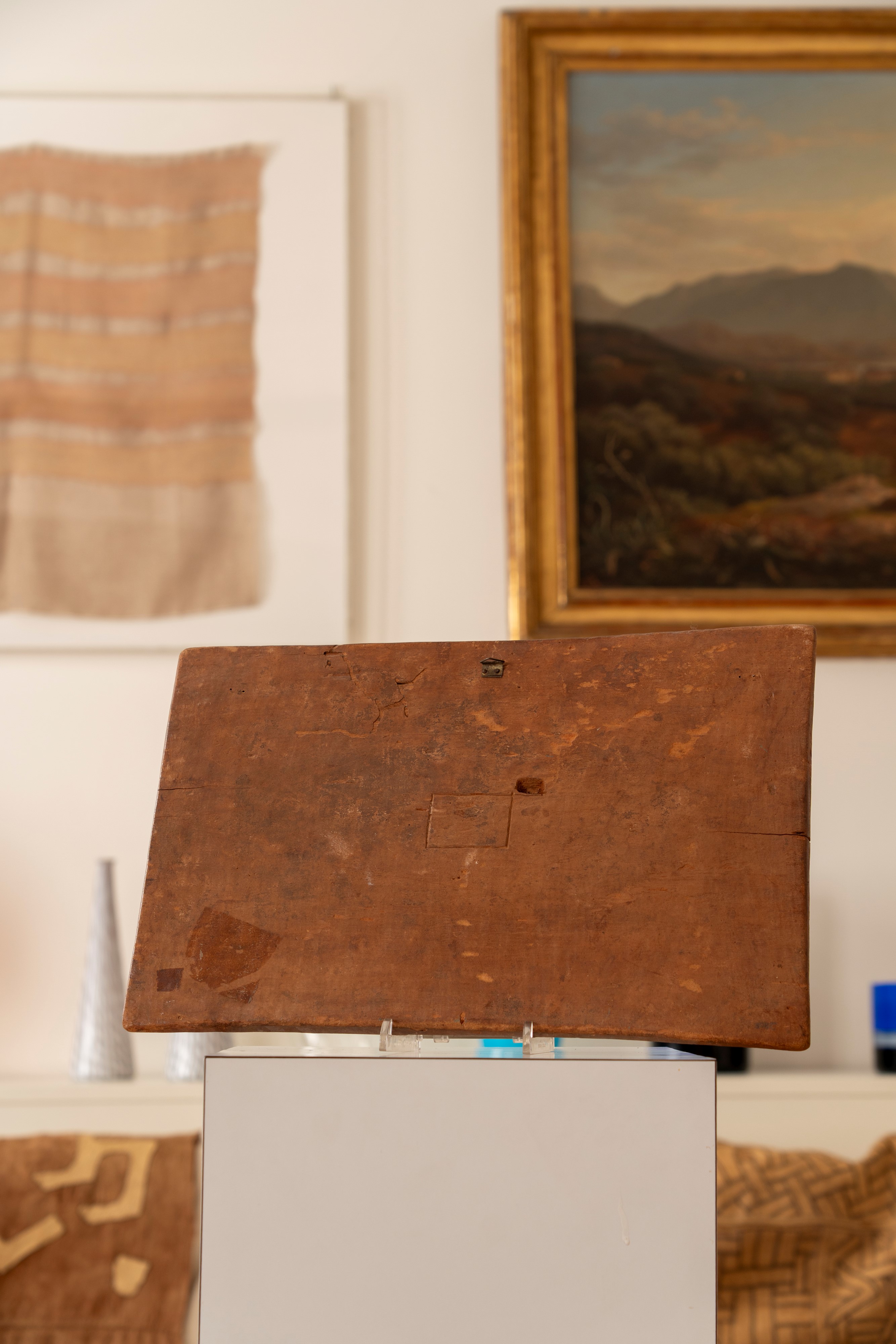 Yoruba, Nigeria - Vassoio cerimoniale in legno, rettangolare