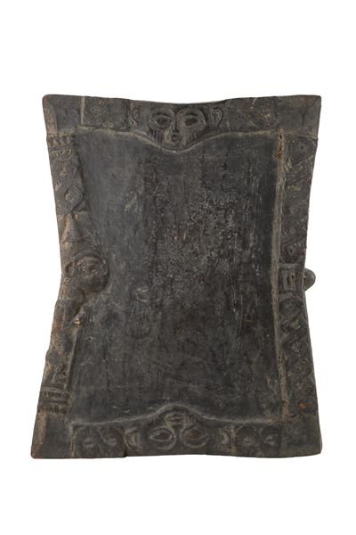 Tavoletta cerimoniale in legno, arte africana